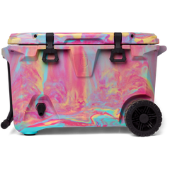 BrüTank 55-Quart Rolling Cooler | Rainbow Swirl