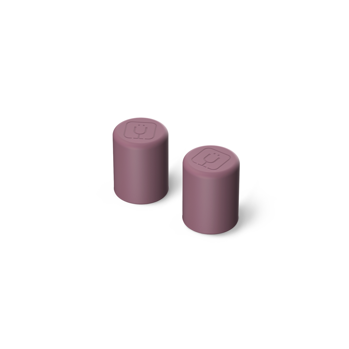 Magnetic Straw Cover | Rose Taupe | 2-Pack