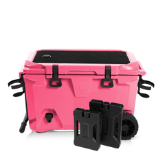 BrüTank Double Drink Holder Bundle | Neon Pink