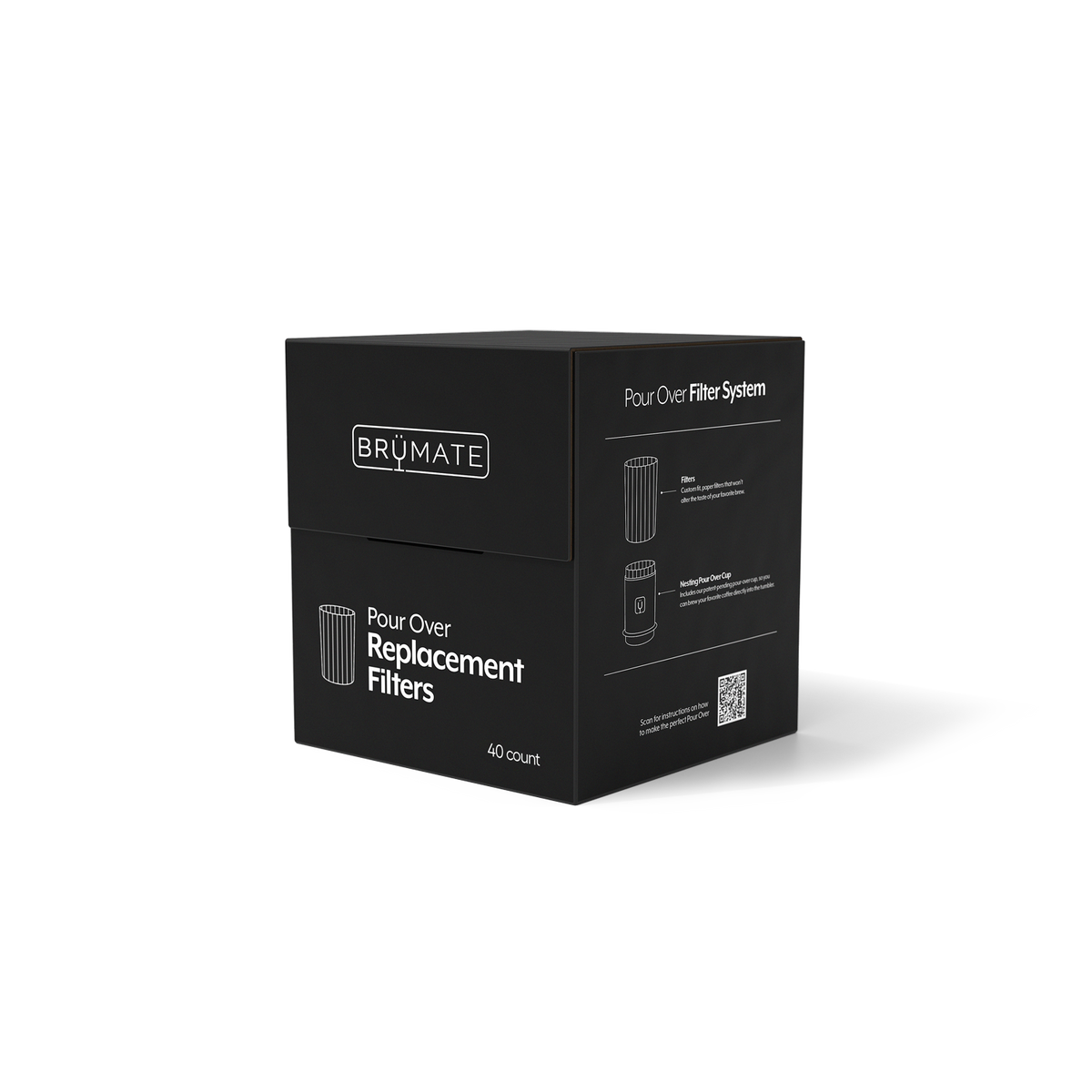 Pour Over Replacement Filters | Set of 40